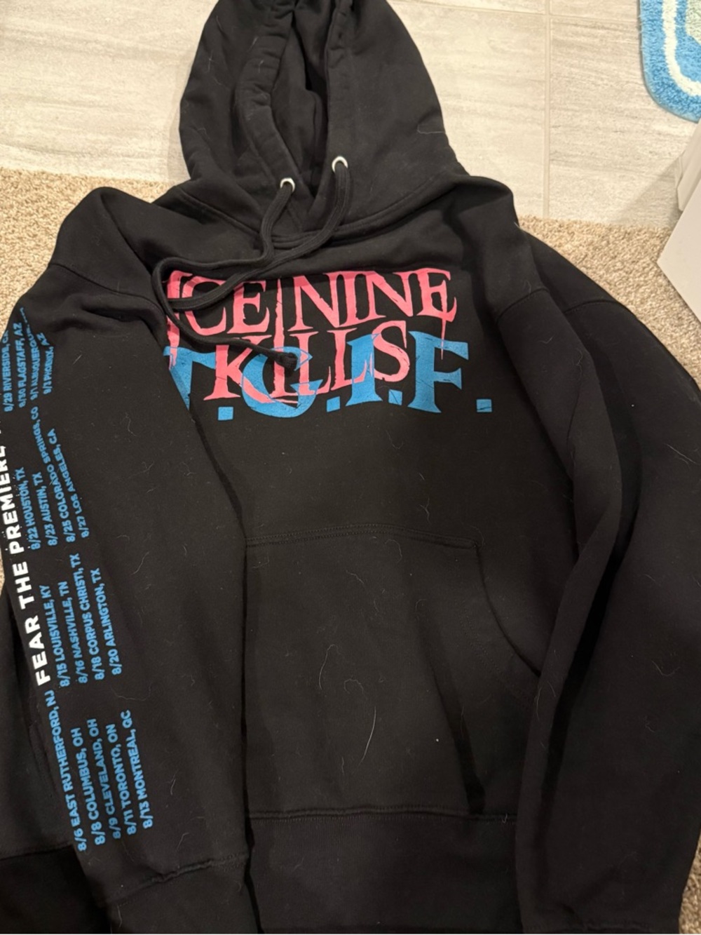 Ice Nine Kills Fear the Premiere Tour Hoodie 2023